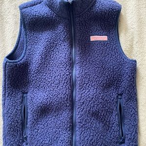 Vineyard vines boys fleece vest
